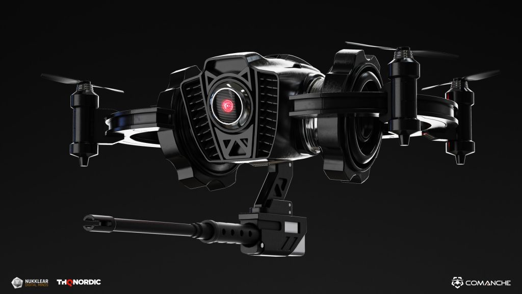 Comanche Drone Render