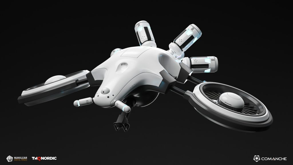 Comanche Drone Render