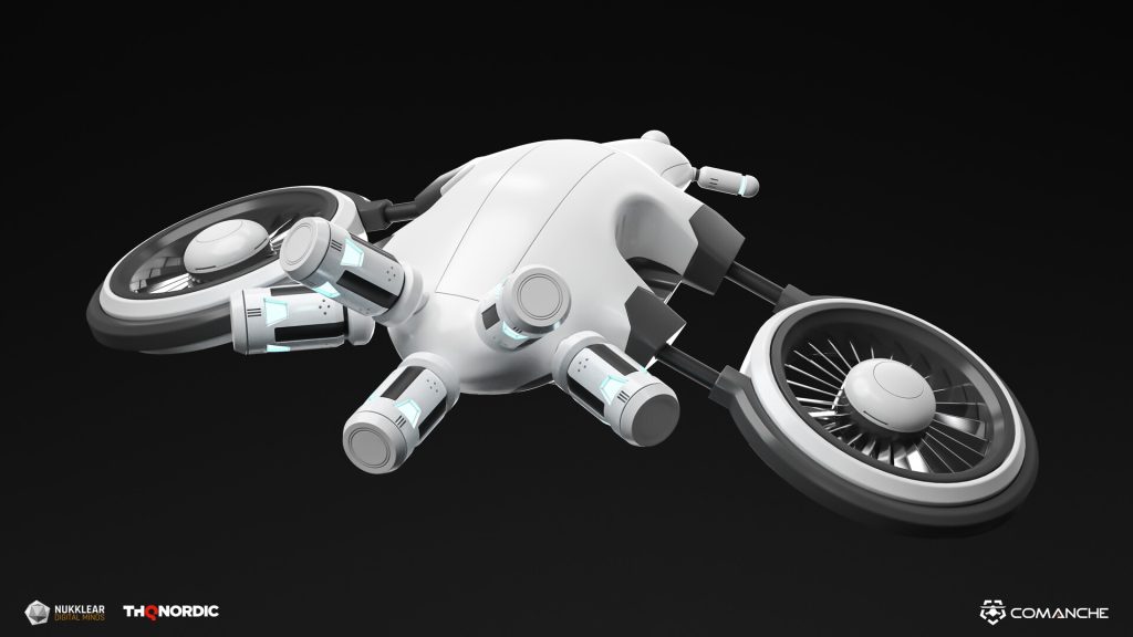 Comanche Drone Render